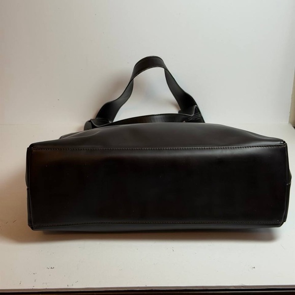 Salvatore Ferragamo Brown Matte Leather Shoulder Bag - Picture 7 of 14